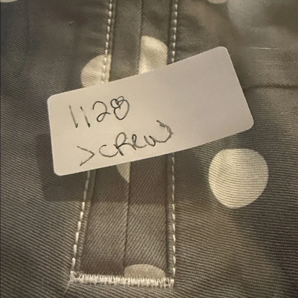 J. Crew Polkadot Stretch Shorts, Size 2